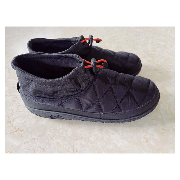 Chaco Sz 8 Wmns Black Ramble Puff Cinch Casual Quilted Shoe - Picture 1 of 11
